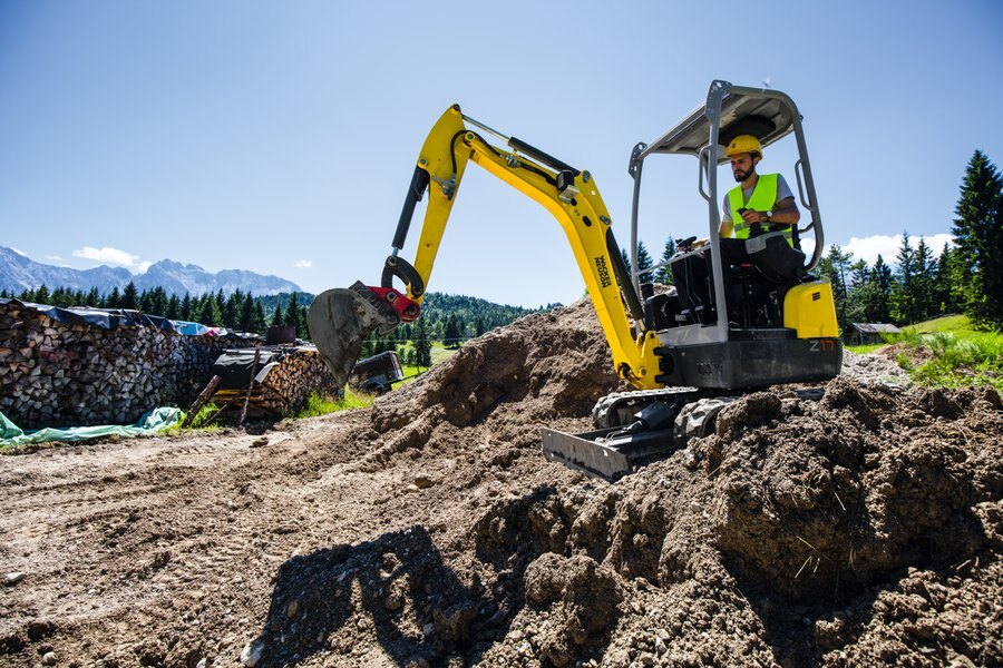 Wacker Neuson Tracked Zero Tail Excavator EZ17