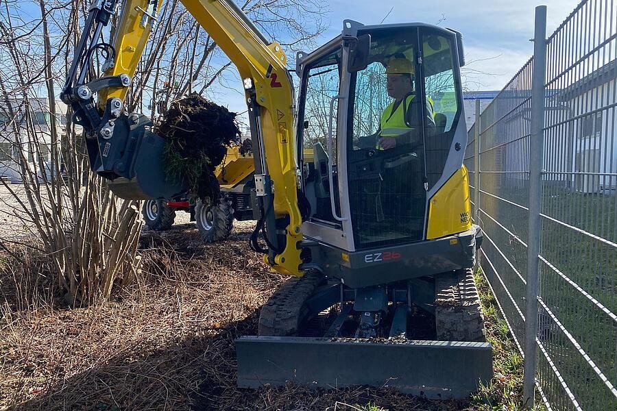 Wacker Neuson Tracked Zero Tail Excavator EZ26