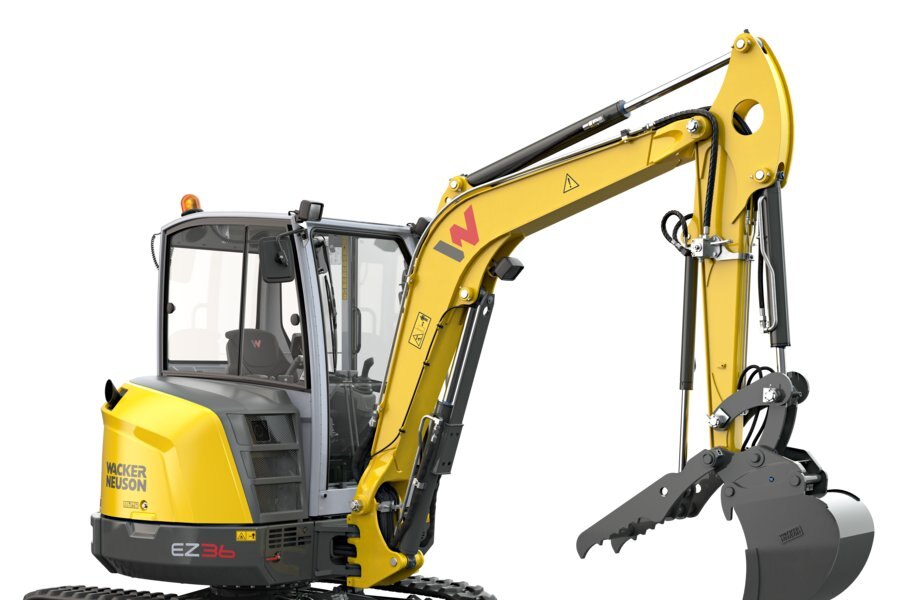 Wacker Neuson Tracked Zero Tail Excavator EZ36