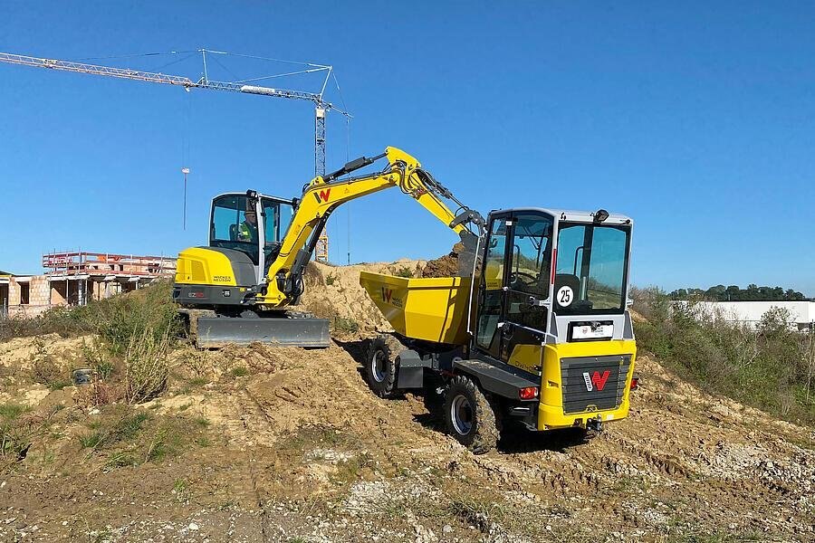 Wacker Neuson Tracked Zero Tail Excavator EZ50