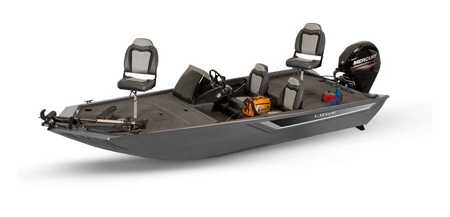 2026 Lowe Boats Skorpion 16 Unpainted Hull Gray Carpeted Interior