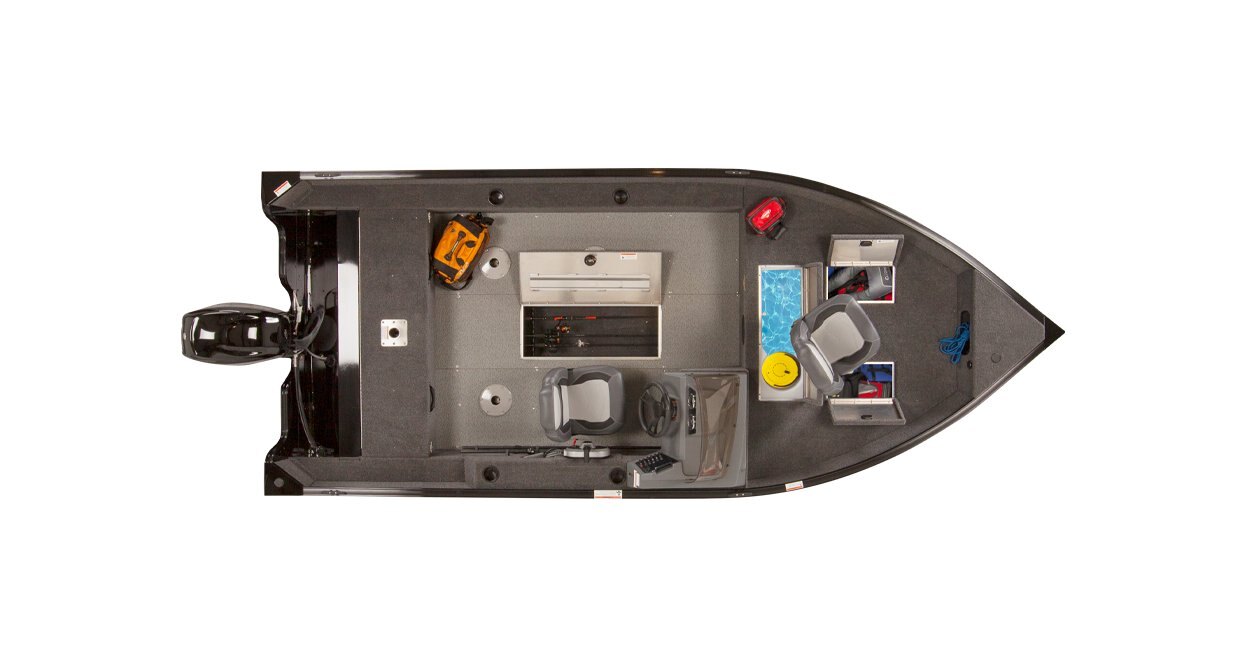 2026 Lowe Boats FM 1625 SC Metallic Black