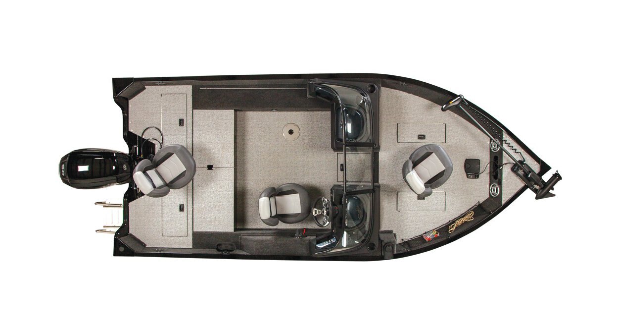 2026 Lowe Boats FM 1675 WT Metallic Black