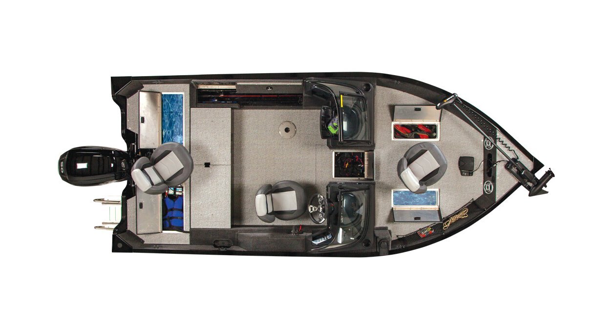 2026 Lowe Boats FM 1675 WT Metallic Black