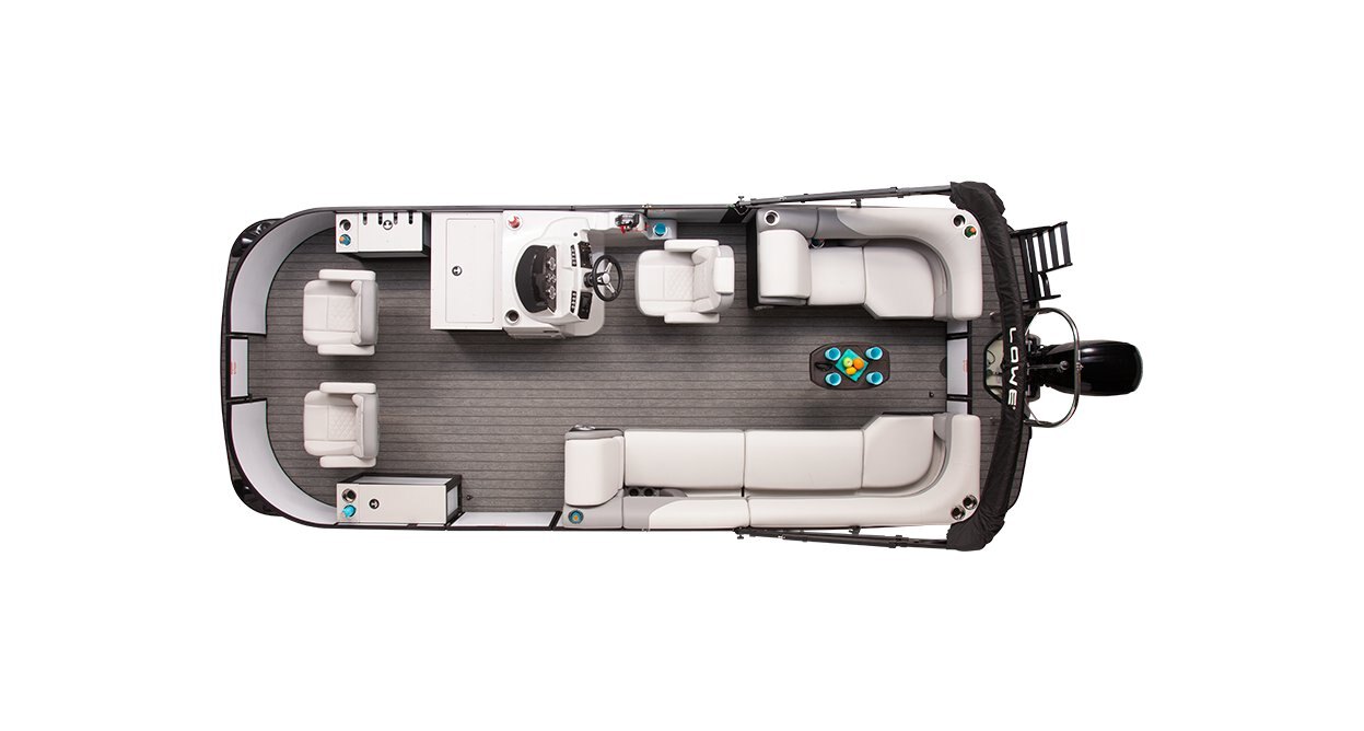 2026 Lowe Boats SF 232 WT Caribou Metallic Fence