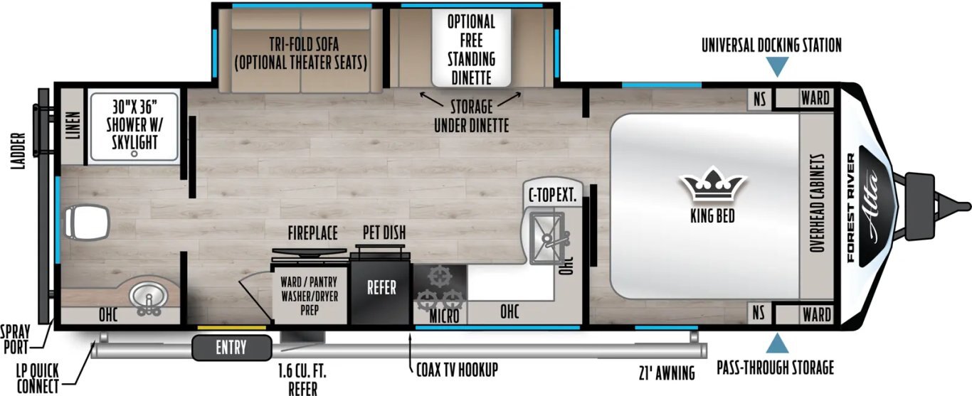 2026 Forest River Salem FSX 174DBLE