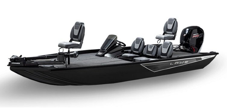 2026 Lowe Boats Stinger 195B Metallic Black