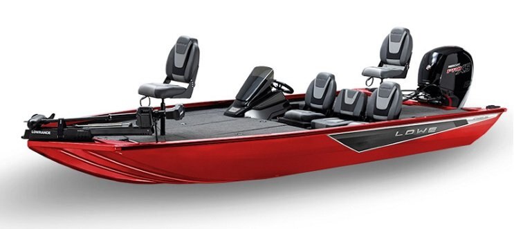 2026 Lowe Boats Stinger 195B Candy Apple Red