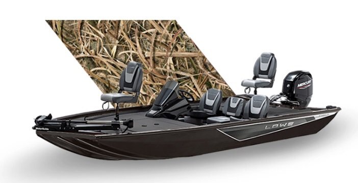 2026 Lowe Boats Stinger 195C Camouflage Mossy Oak® Shadow Grass Blades