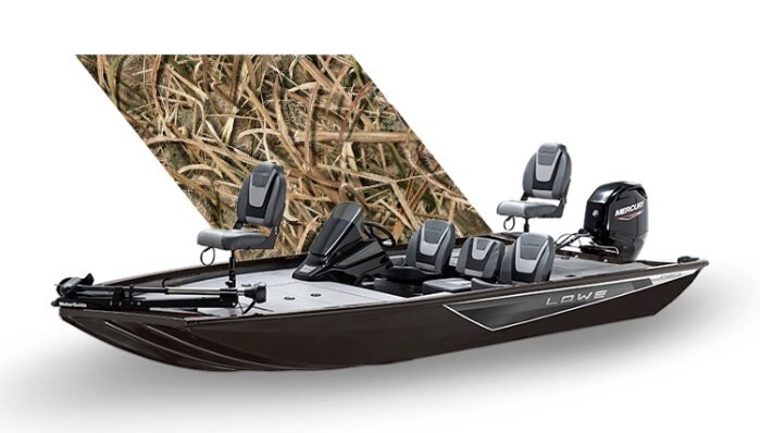 2026 Lowe Boats Stinger 175C Camouflage Mossy Oak® Shadow Grass Blades