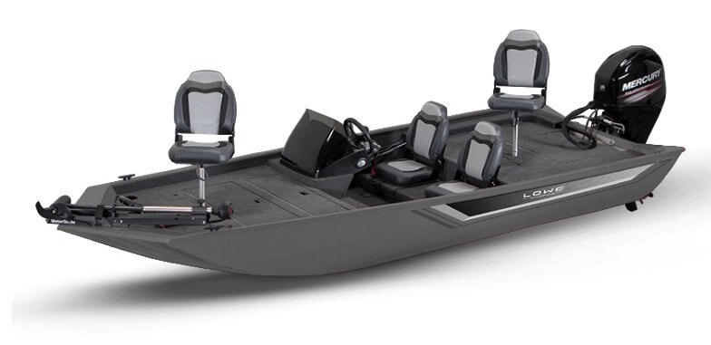 2026 Lowe Boats Skorpion 17 Silver Exterior Gray Carpeted Interior