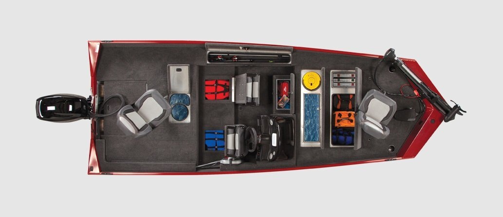 2026 Lowe Boats Skorpion 17 White Exterior Gray Carpeted Interior