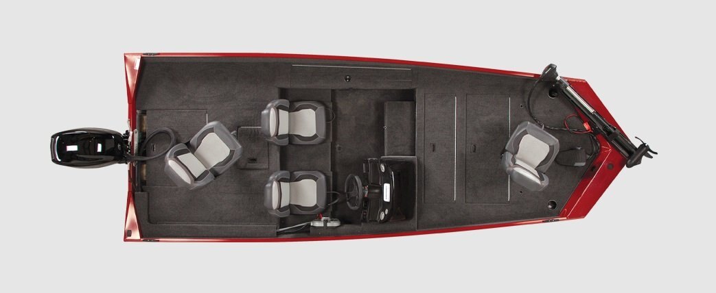 2026 Lowe Boats Skorpion 17 Blue Exterior Gray Carpeted Interior