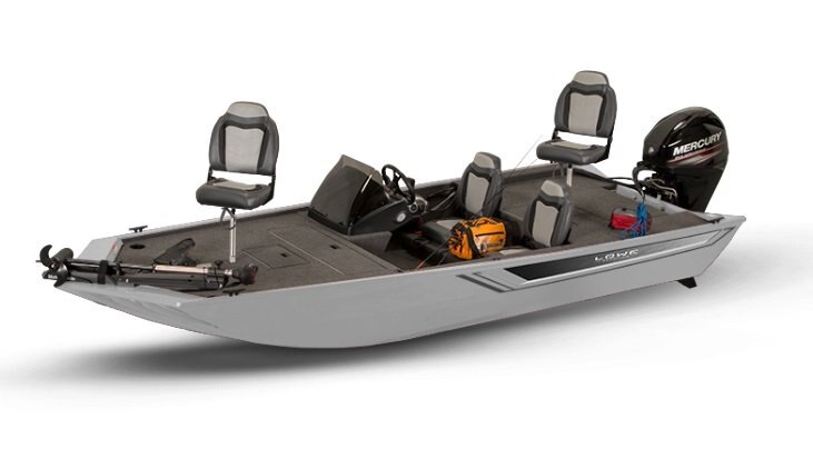 2026 Lowe Boats Skorpion 16 White Exterior Gray Carpeted Interior