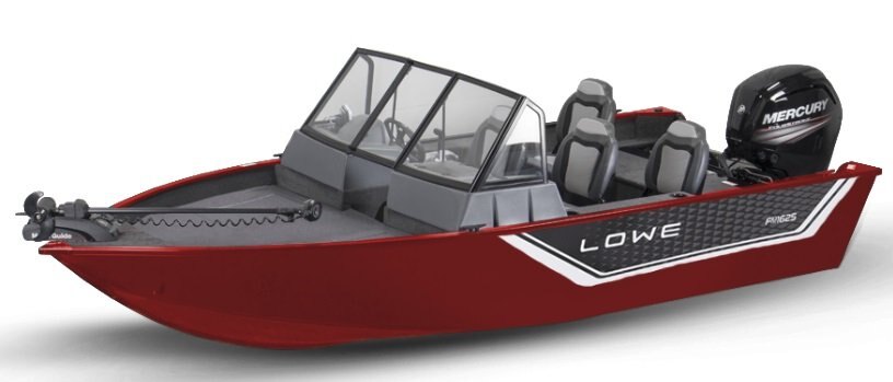 2026 Lowe Boats FM 1625 WT Candy Apple Red