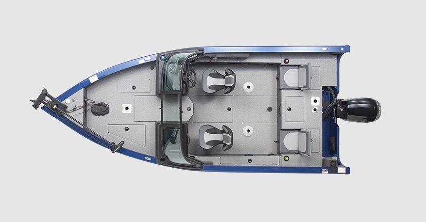 2026 Lowe Boats FM 1875 Metallic Blue