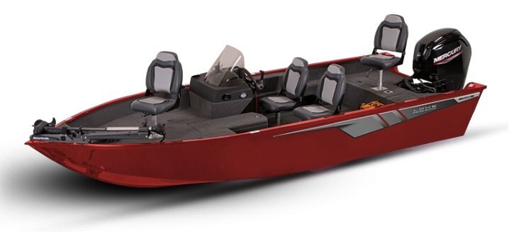 2026 Lowe Boats FM 1775 SC Candy Apple Red