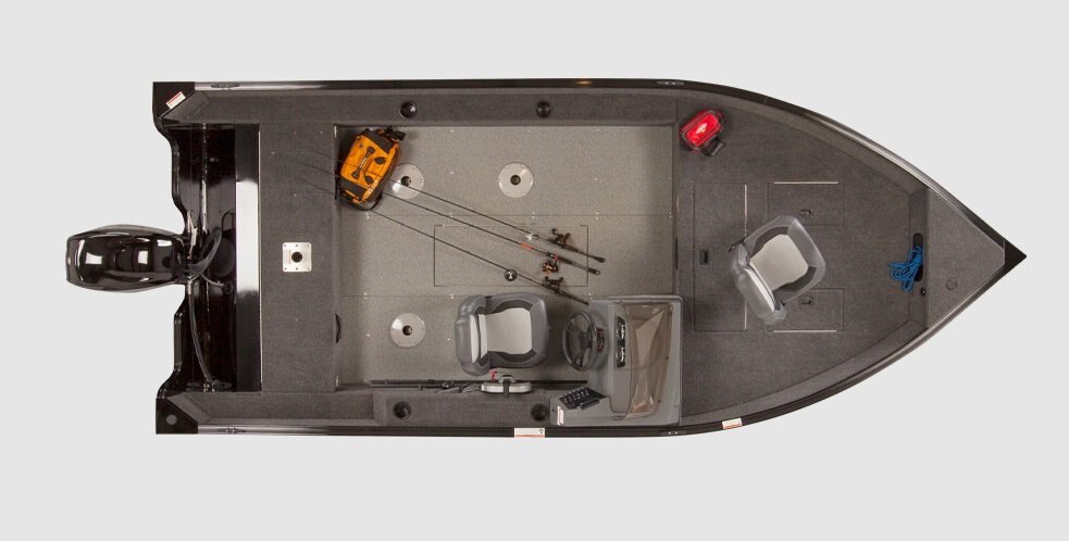 2026 Lowe Boats FM 1625 SC Candy Apple Red