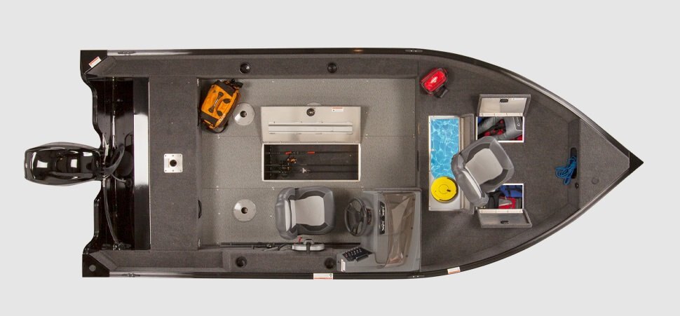 2026 Lowe Boats FM 1625 SC Candy Apple Red