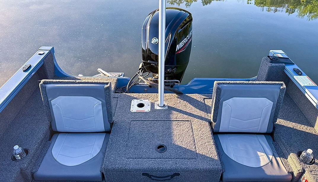 2026 Lowe Boats FS1875 Two Tone Black Base w/ Candy Apple Red Accent