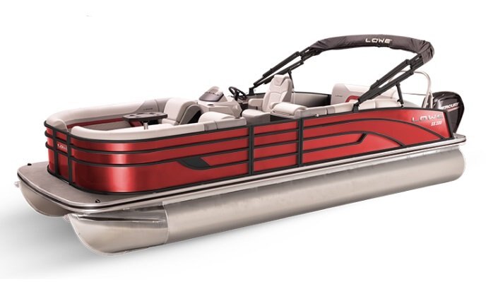2026 Lowe Boats SS 230 CL Wineberry Metallic Fence