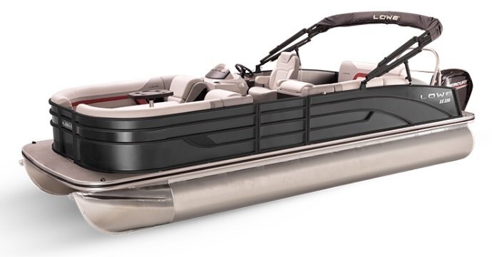 2026 Lowe Boats SS 230 CL Charcoal Metallic Fence