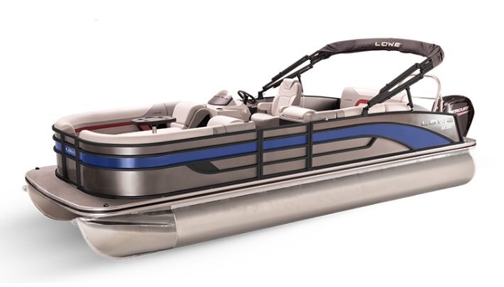 2026 Lowe Boats SS 230 CL Custom Graphic Deep Sea Blue