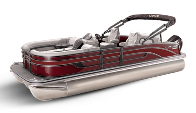 2026 Lowe Boats SS 230 DL Wineberry Metallic Exterior Grey Upholstery with Mono Chrome Accents