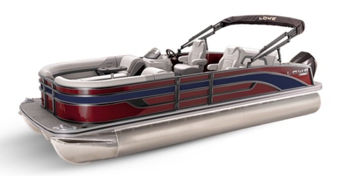2026 Lowe Boats SS 230 DL Custom Graphic Deep Sea Blue