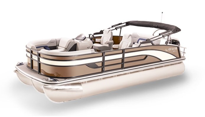 2026 Lowe Boats SS 210 DL Caribou Metallic Fence