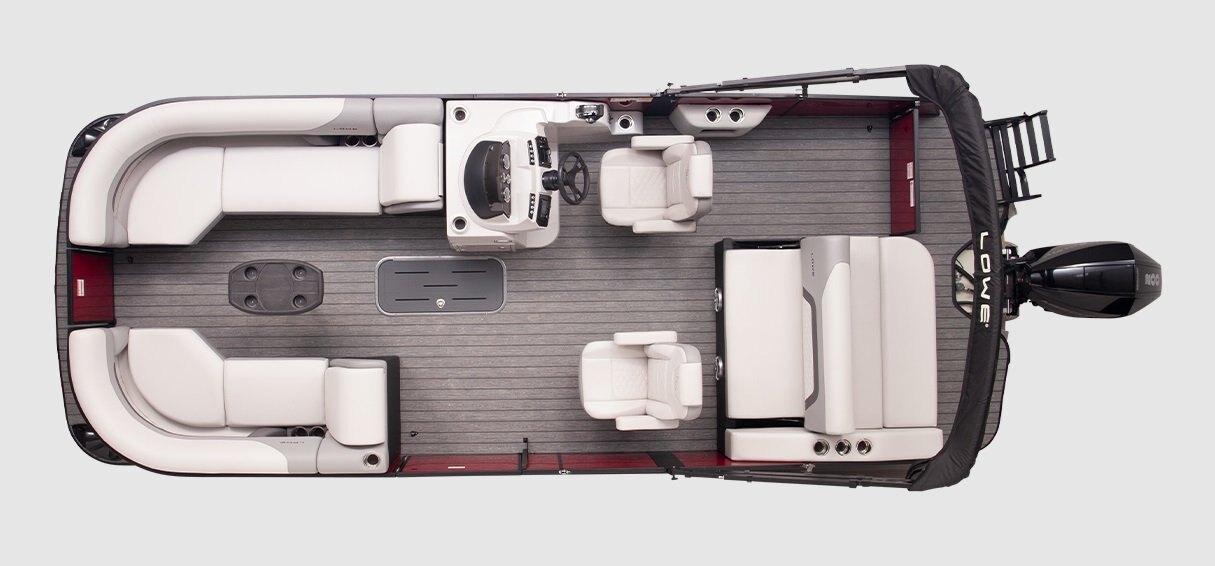 2026 Lowe Boats SS 210 DL White Metallic Fence