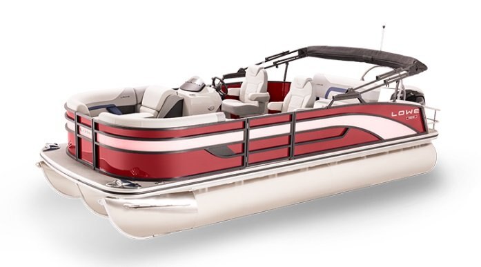 2026 Lowe Boats SS 210 DL Wineberry Metallic Fence