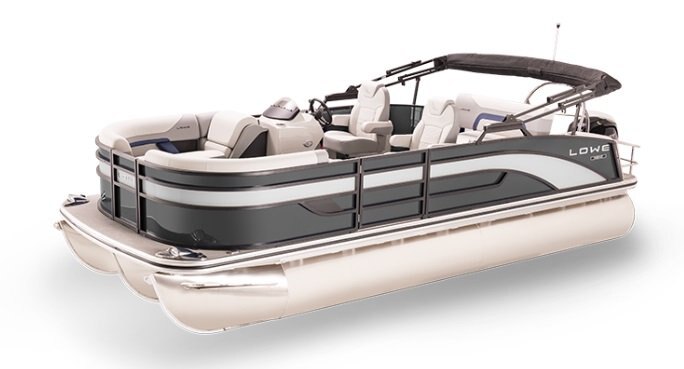 2026 Lowe Boats SS 210 DL Charcoal Metallic Fence