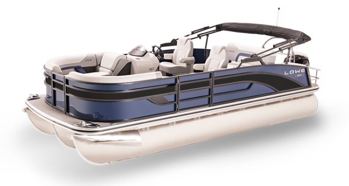 2026 Lowe Boats SS 210 DL Custom Graphic Black Metallic