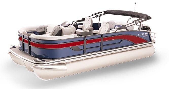 2026 Lowe Boats SS 210 DL Custom Graphic Infused Red Metallic