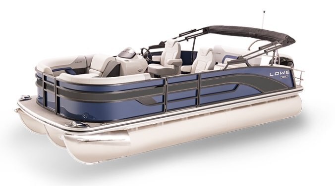 2026 Lowe Boats SS 210 DL Custom Graphic Charcoal Metallic
