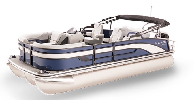 2026 Lowe Boats SS 210 DL Gray Upholstery W/Blue Accents
