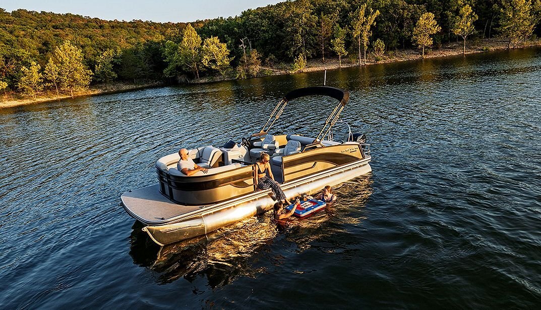 2026 Lowe Boats SS 230 DV Gray Upholstery with Monochrome Accents
