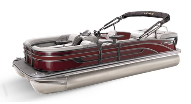 2026 Lowe Boats SS 230 Wineberry Metallic Fence