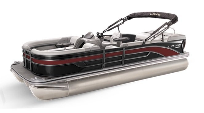 2026 Lowe Boats SS 230 Custom Graphic Infused Red Metallic