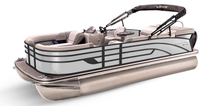 2026 Lowe Boats SS 210 White Metallic Fence