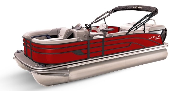 2026 Lowe Boats SS 210 Wineberry Metallic Fence