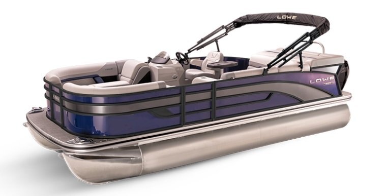 2026 Lowe Boats SS 210 Indigo Blue Metallic Fence