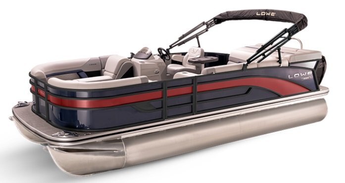 2026 Lowe Boats SS 210 Custom Graphic Infused Red Metallic