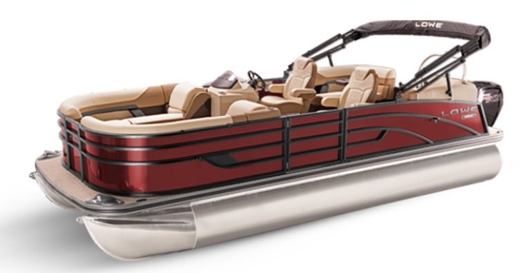 2026 Lowe Boats SS 250 WT Wineberry Metallic Fence