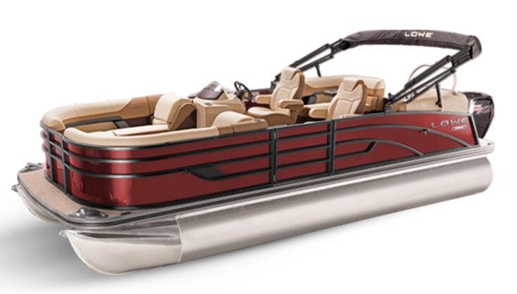 2026 Lowe Boats SS 250 WT Custom Graphic Infused Red Metallic