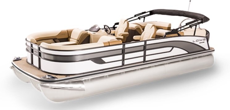 2026 Lowe Boats SS 230 WT White Metallic Fence