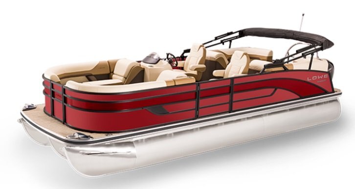 2026 Lowe Boats SS 230 WT Wineberry Metallic Fence