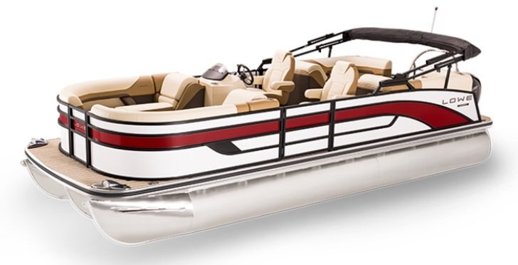 2026 Lowe Boats SS 230 WT Custom Graphic Infused Red Metallic