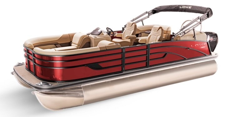 2026 Lowe Boats SS 210 WT Wineberry Metallic Fence